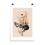 Minimalistic Line Art Print framed Galant Art