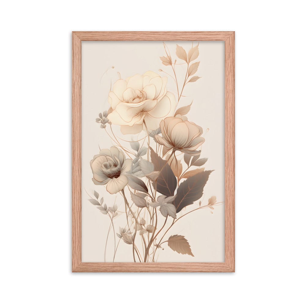 Minimalistic Neutral Tones Poster Galant Art