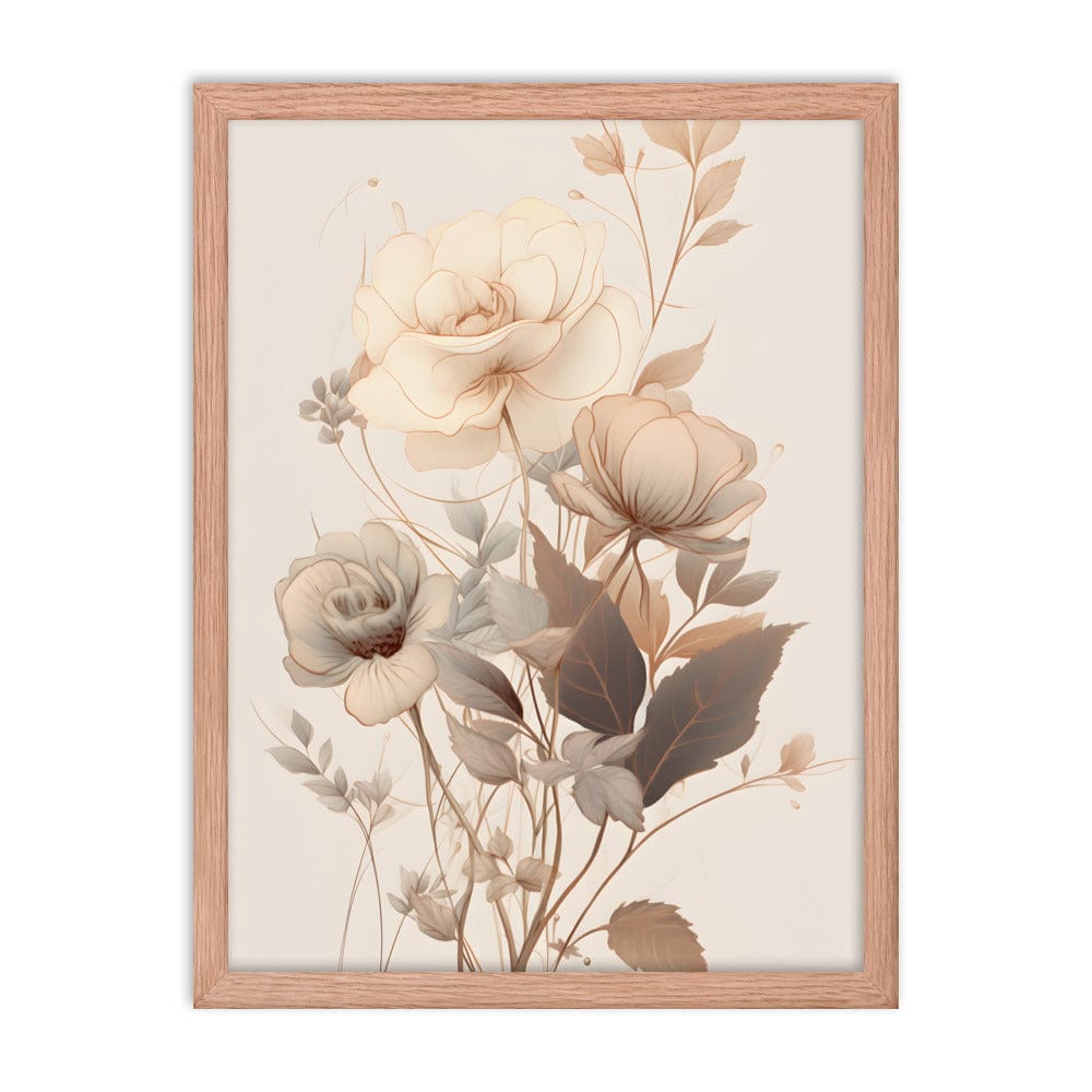 Minimalistic Neutral Tones Poster Galant Art