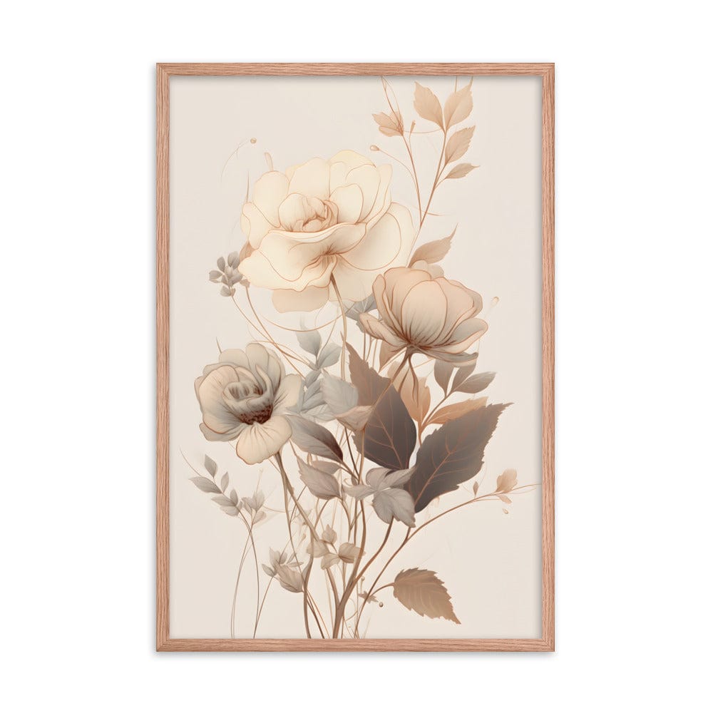 Minimalistic Neutral Tones Poster Galant Art