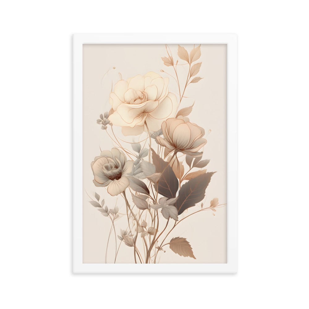 Minimalistic Neutral Tones Poster Galant Art