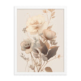 Minimalistic Neutral Tones Poster Galant Art