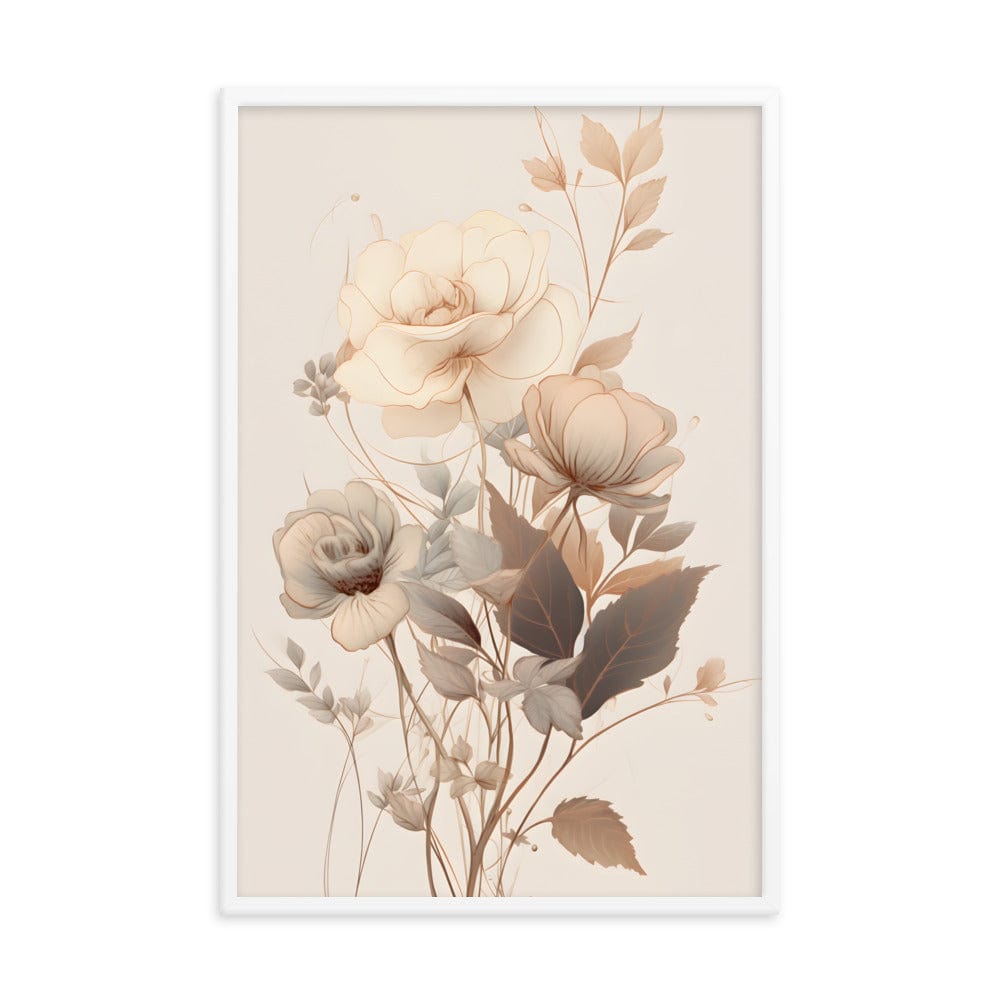 Minimalistic Neutral Tones Poster Galant Art