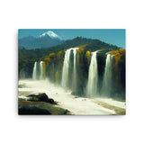Mountain Waterfalls Saltos Galant Art