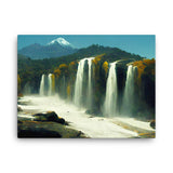 Mountain Waterfalls Saltos Galant Art