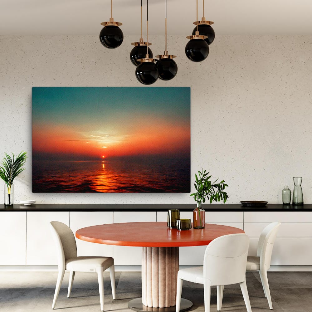 New Sunrise At Sea Canvas Galant Art