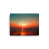 New Sunrise At Sea Canvas Galant Art