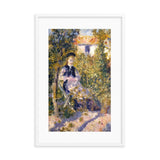 Nini in the Garden Framed Galant Art