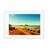Path In The Savanna Framed Galant Art