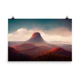Red Mountain Australia Print Galant Art