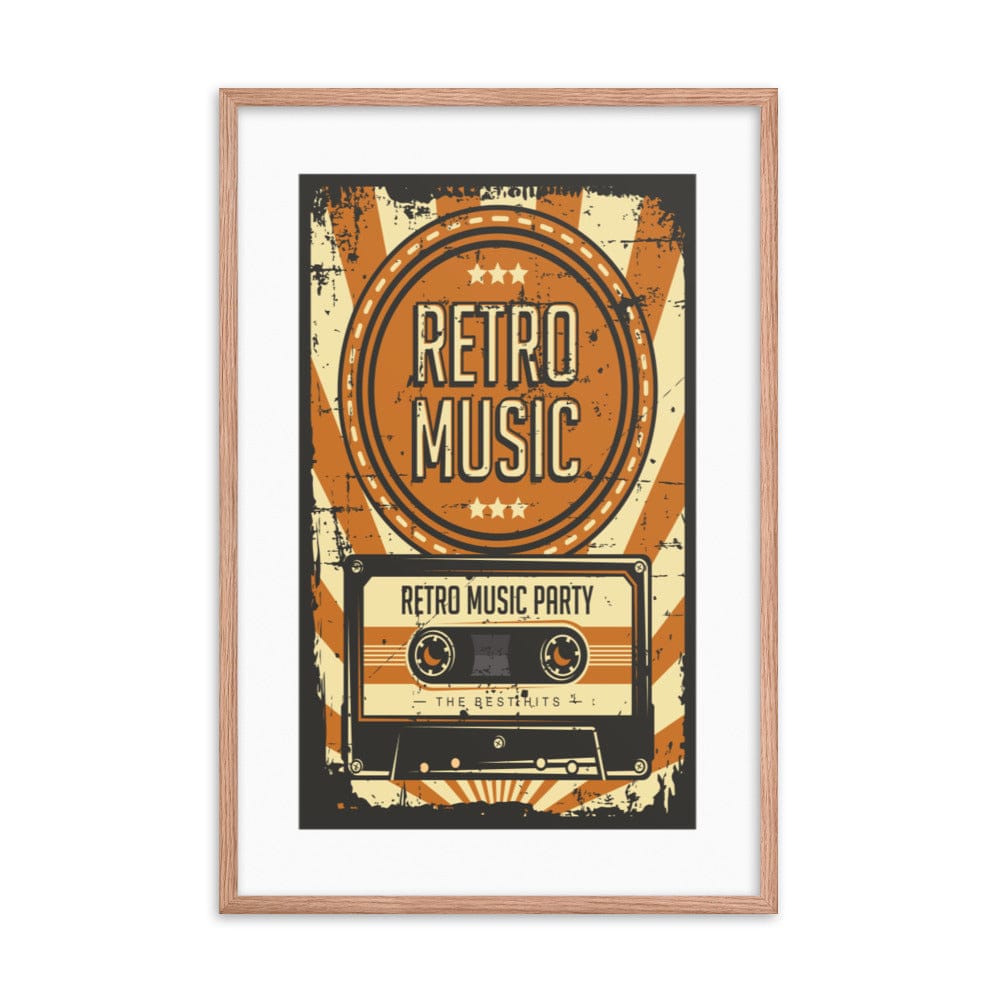 Retro Music Compact Cassette Galant Art