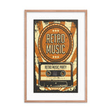 Retro Music Compact Cassette Galant Art