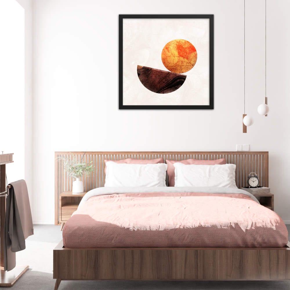 Square Stoned Moon Crescent Galant Art