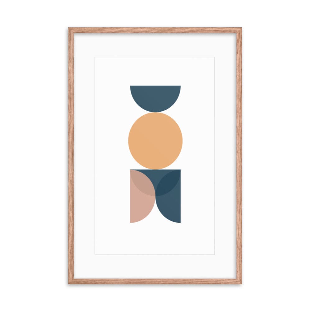 Stone figure Poster Framed Galant Art