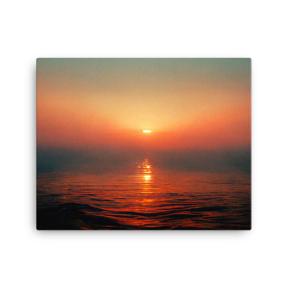 Sunrise at Black Sea Canvas Galant Art