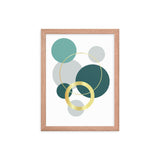 Suspended Circles Poster Galant Art