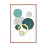 Suspended Circles Poster Galant Art