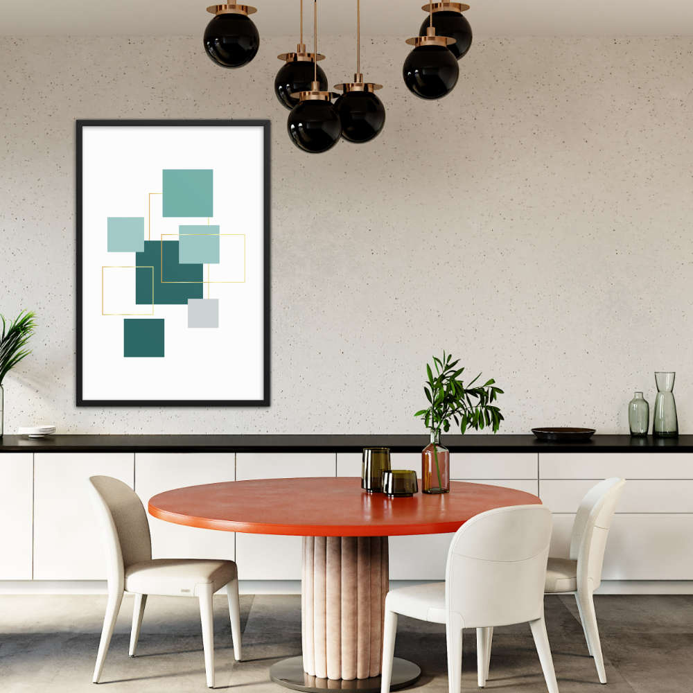 Suspended Forms Poster Galant Art