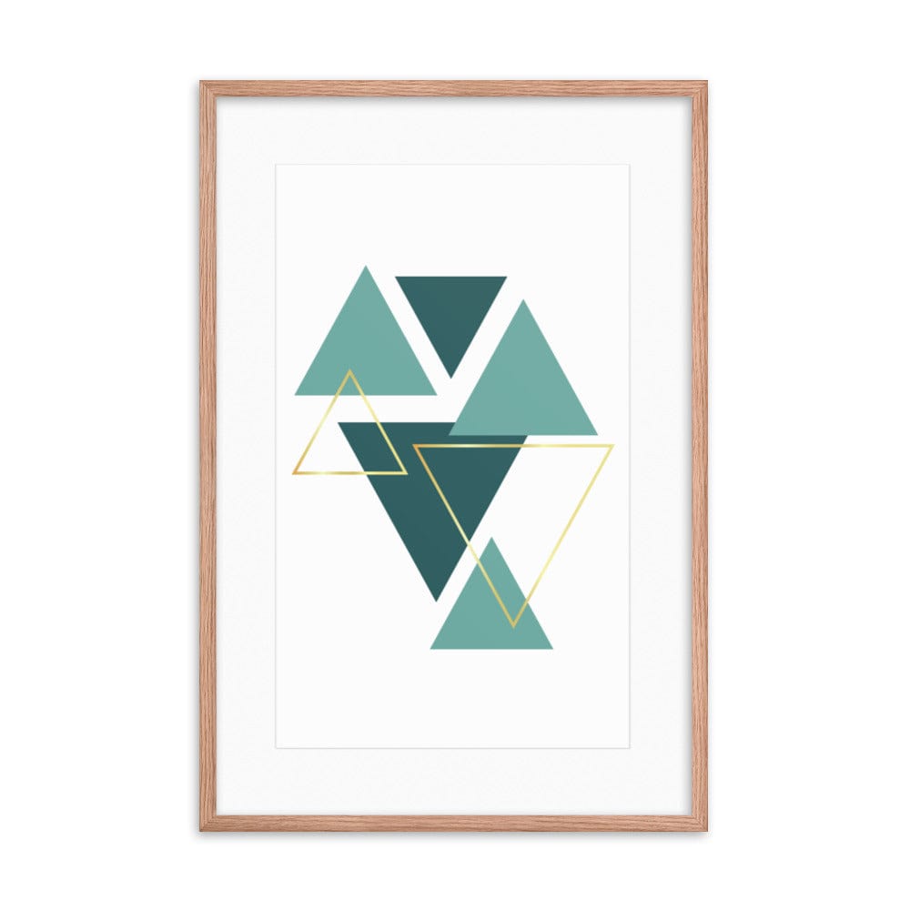 Suspended Triangles Wall Art Galant Art