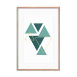 Suspended Triangles Wall Art Galant Art