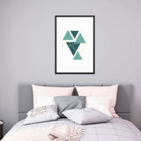 Suspended Triangles Wall Art Galant Art