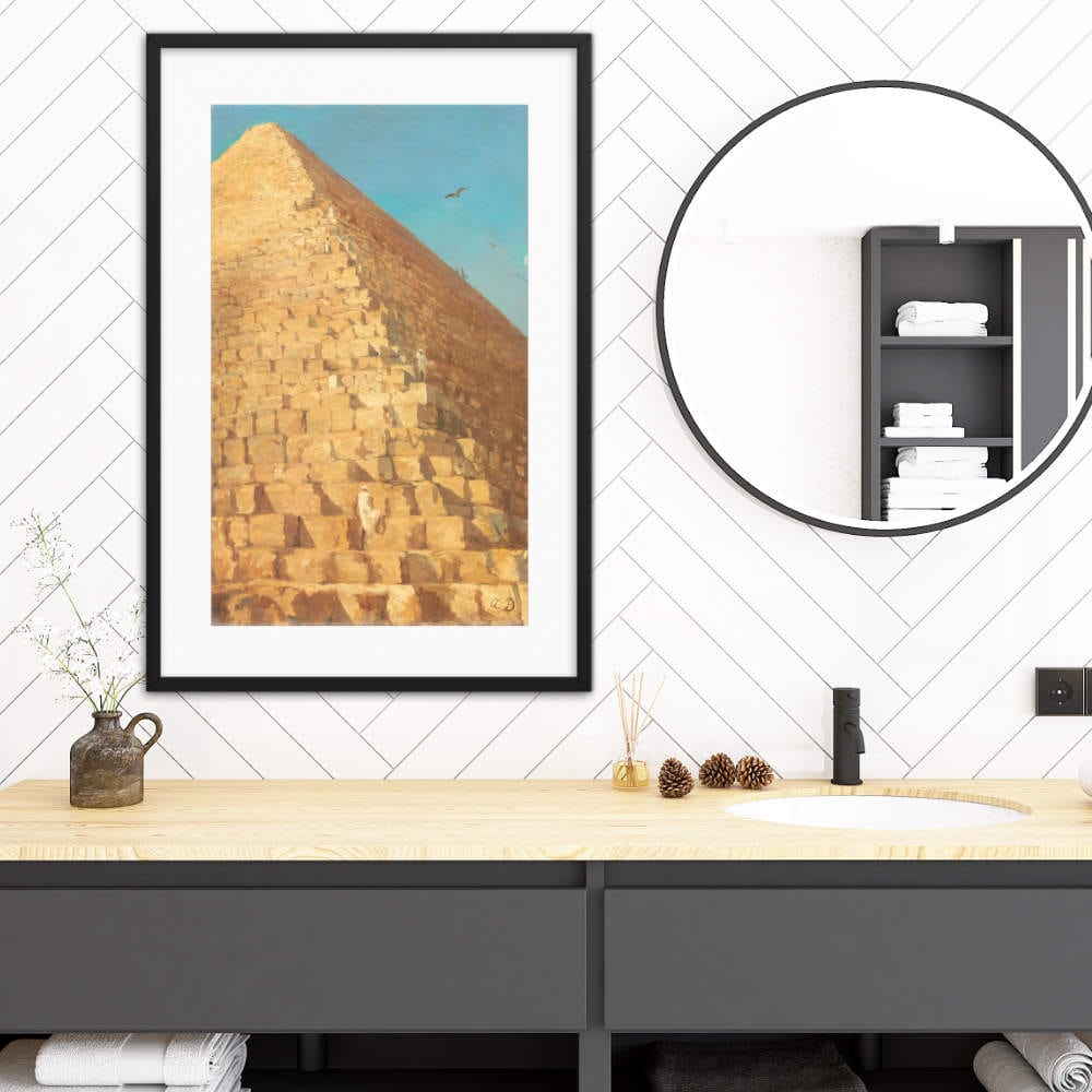 The Great Pyramid, Giza Framed Galant Art