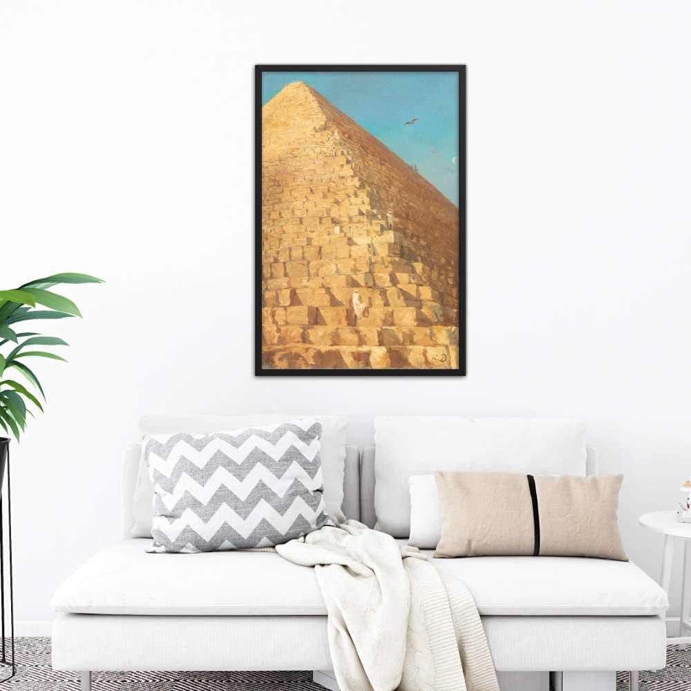 The Great Pyramid, Giza Poster Galant Art