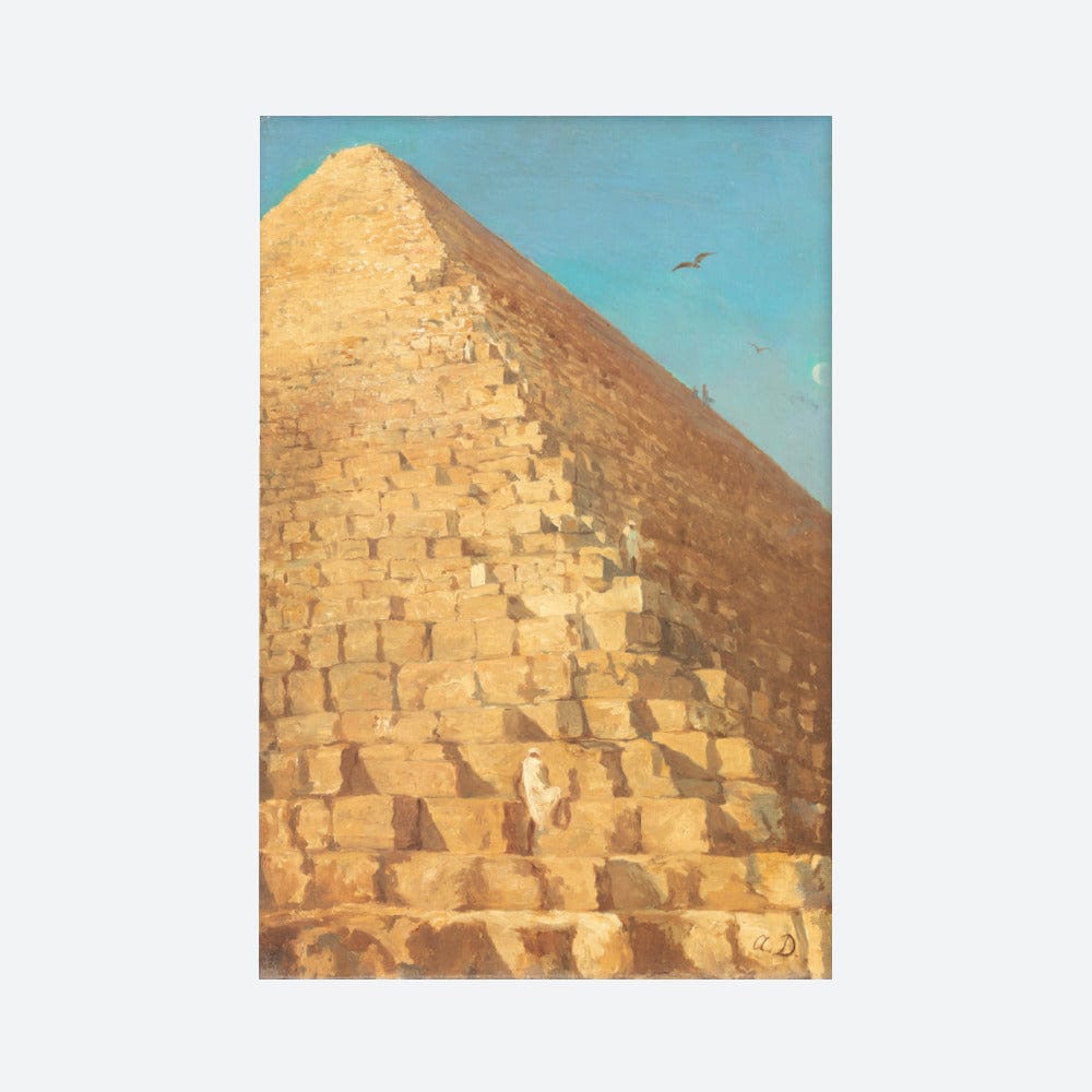 The Great Pyramid, Giza Poster Galant Art