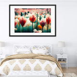 Tulip Flower Framed Galant Art