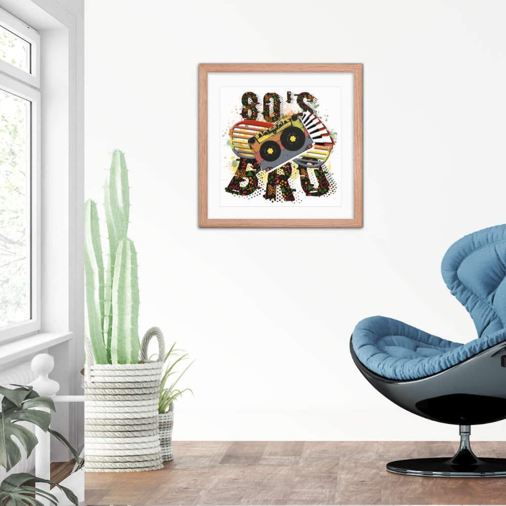 Vintage 80s Music Retro Galant Art