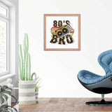 Vintage 80s Music Retro Galant Art