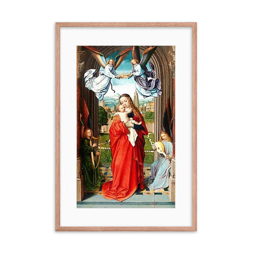 Virgin And Child With Angels Galant Art