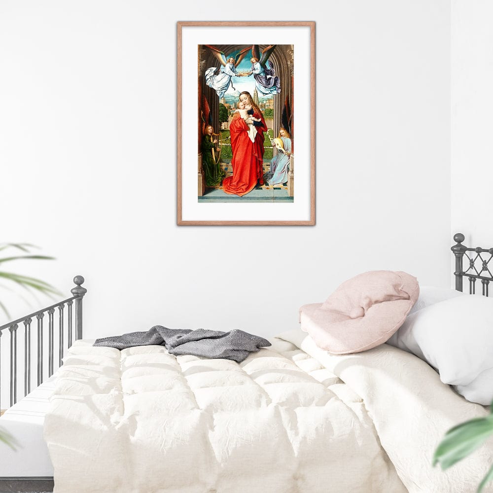 Virgin And Child With Angels Galant Art