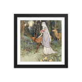 Warwick Fairy In The Forest Framed Galant Art