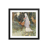 Warwick Fairy In The Forest Framed Galant Art
