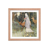 Warwick Fairy In The Forest Framed Galant Art