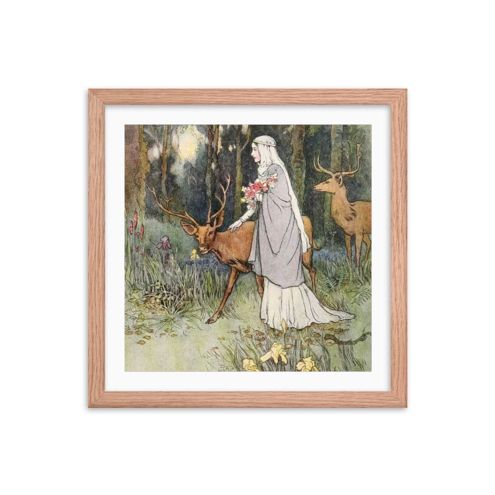 Warwick Fairy In The Forest Framed Galant Art