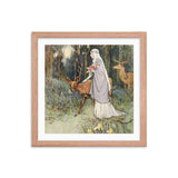 Warwick Fairy In The Forest Framed Galant Art