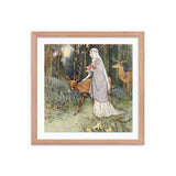 Warwick Fairy In The Forest Framed Galant Art