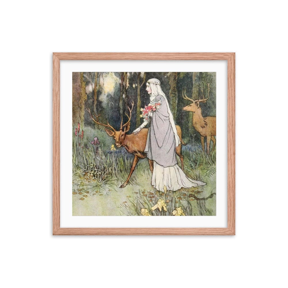 Warwick Fairy In The Forest Framed Galant Art