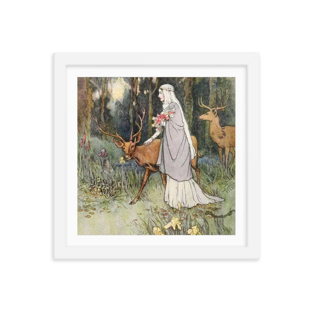 Warwick Fairy In The Forest Framed Galant Art