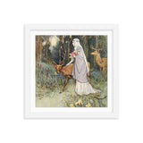 Warwick Fairy In The Forest Framed Galant Art