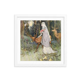 Warwick Fairy In The Forest Framed Galant Art