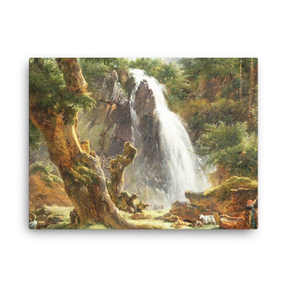Waterfall at Mont Dore Canvas Galant Art