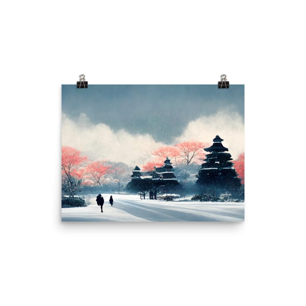 Winter In Japan Print Galant Art