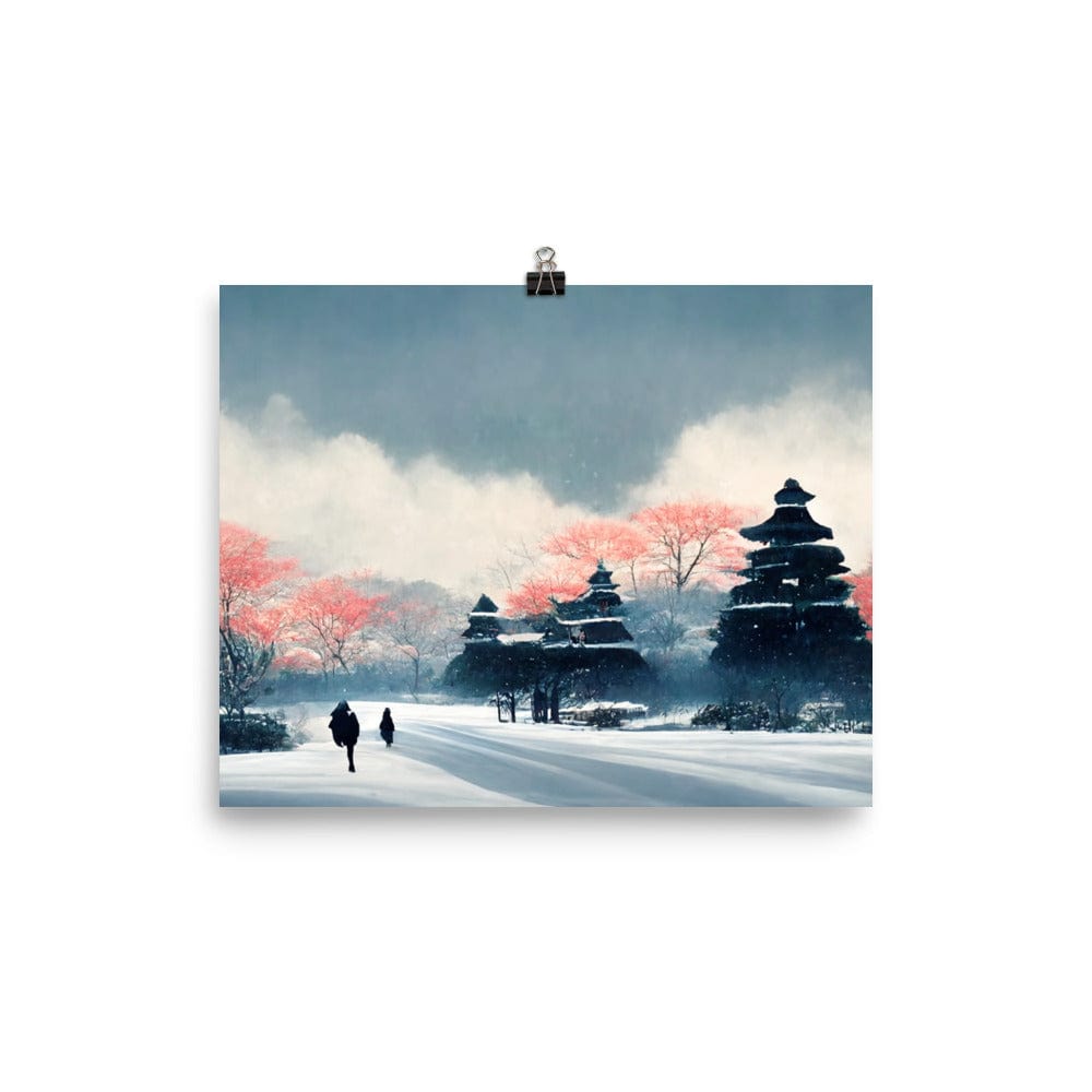 Winter In Japan Print Galant Art