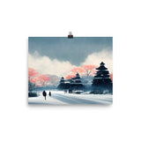 Winter In Japan Print Galant Art
