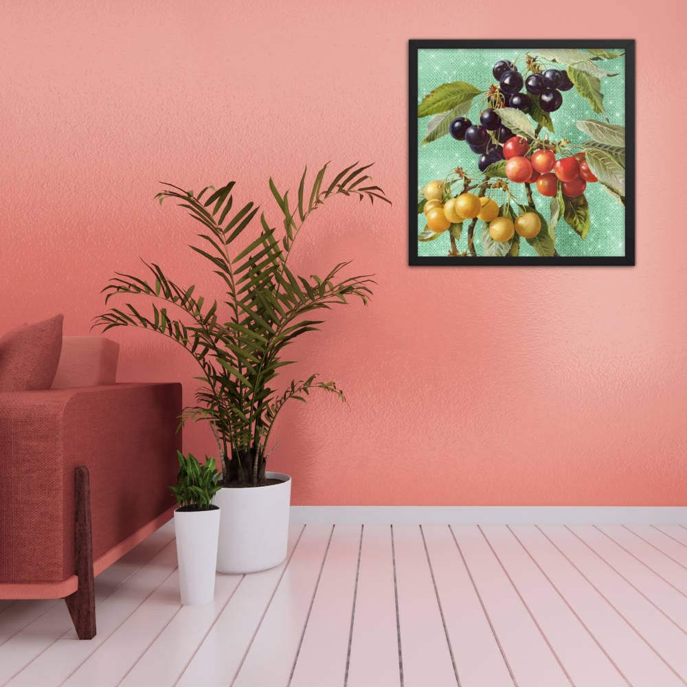 A Bundle Of Cherries Wall Art Galant Art