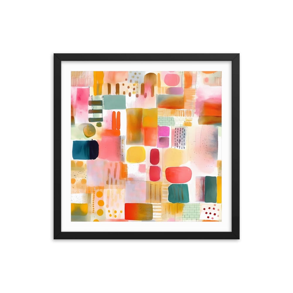 Abstract Patterns  Framed Galant Art