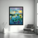 After Dark Painting Poster Galant Art